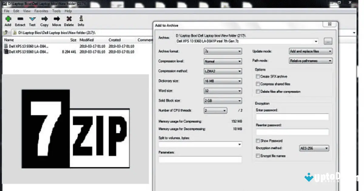 7-Zip (32-bit) Download (2025 Latest) screenshot 1
