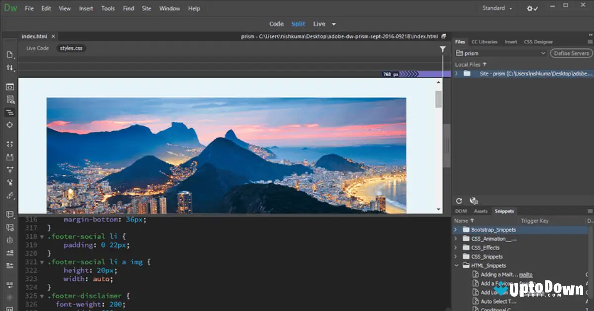 Adobe Dreamweaver 2025 Free Download Uptodown screenshot 3