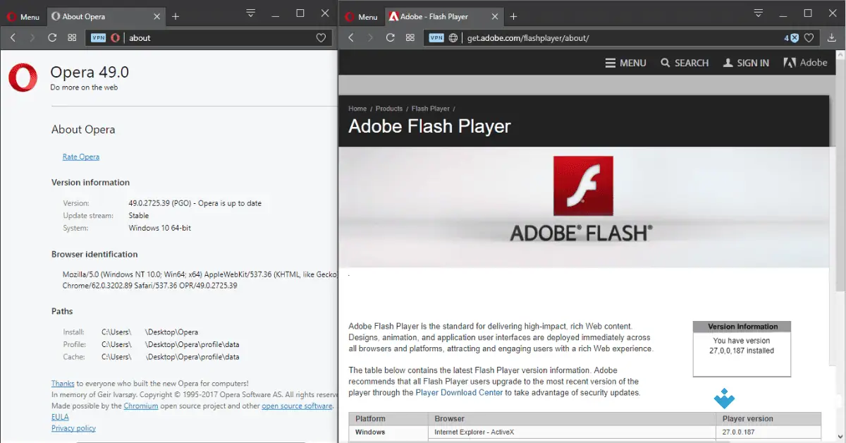 Flash Player (Opera/Chrome) Download (2025 Latest) screenshot 2