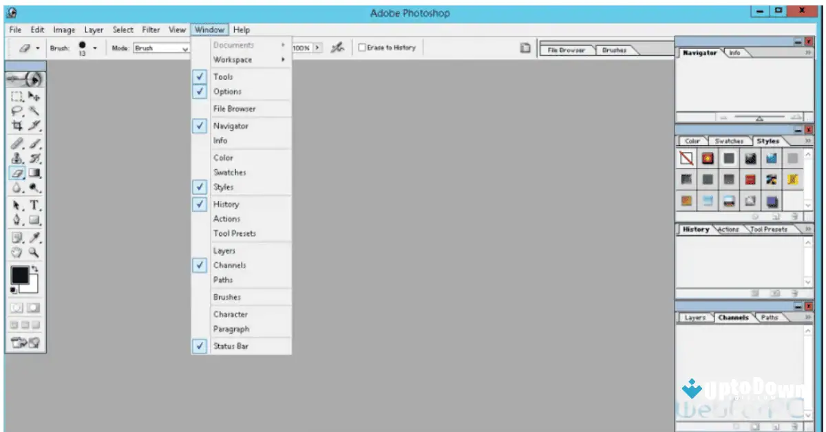 Adobe Photoshop 7.0 Download for PC Uptodown screenshot 1