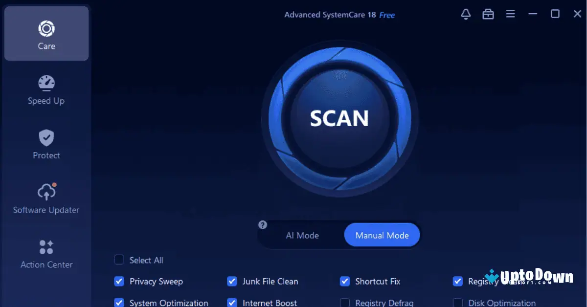 Advanced SystemCare Free Download Uptodown screenshot 1