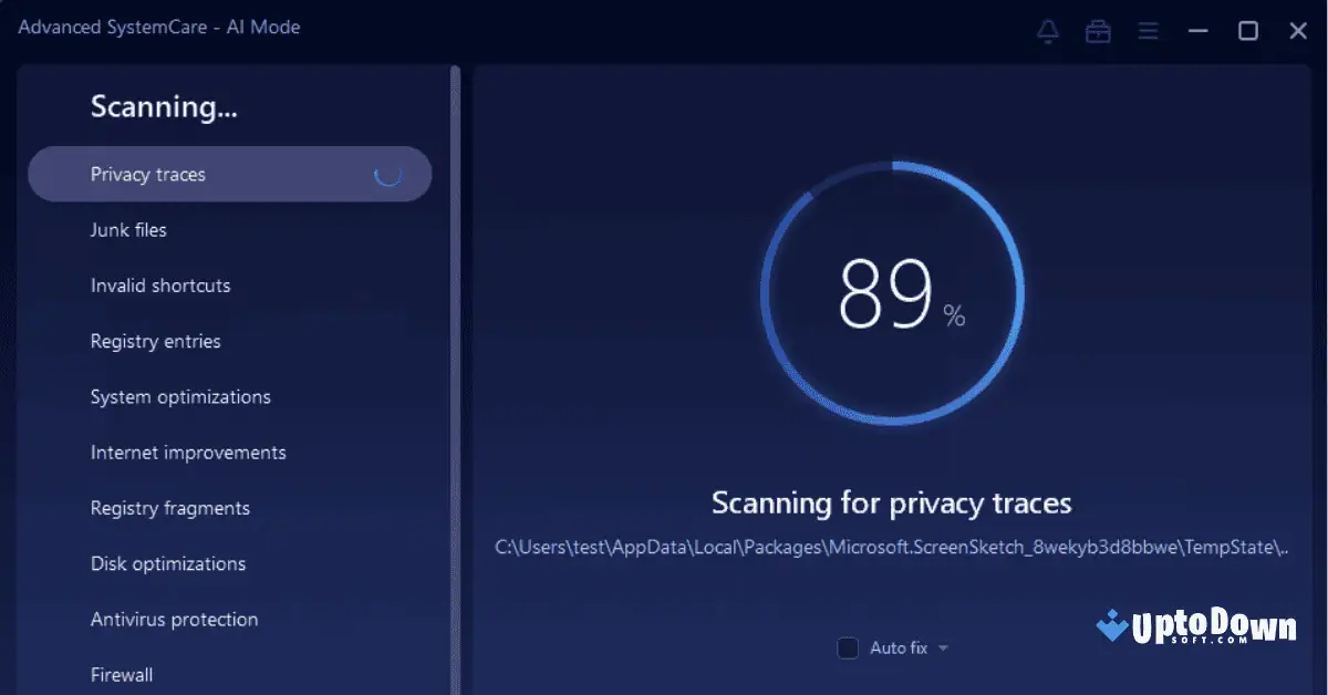Advanced SystemCare Free Download Uptodown screenshot 2