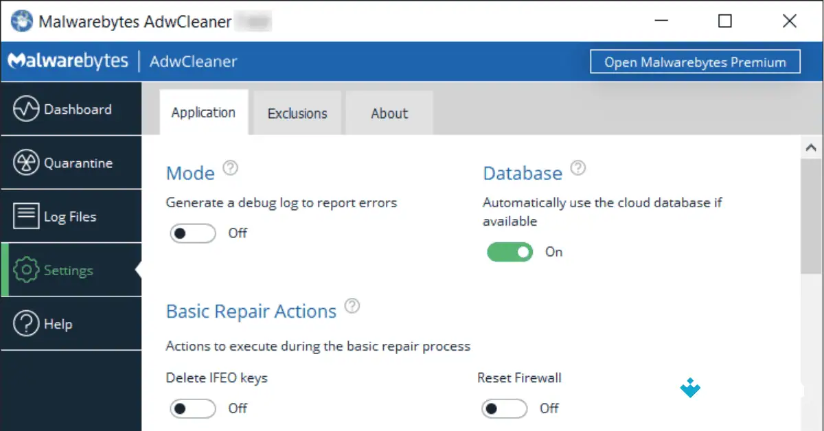 AdwCleaner for PC Uptodown Free Download 2026 screenshot 3