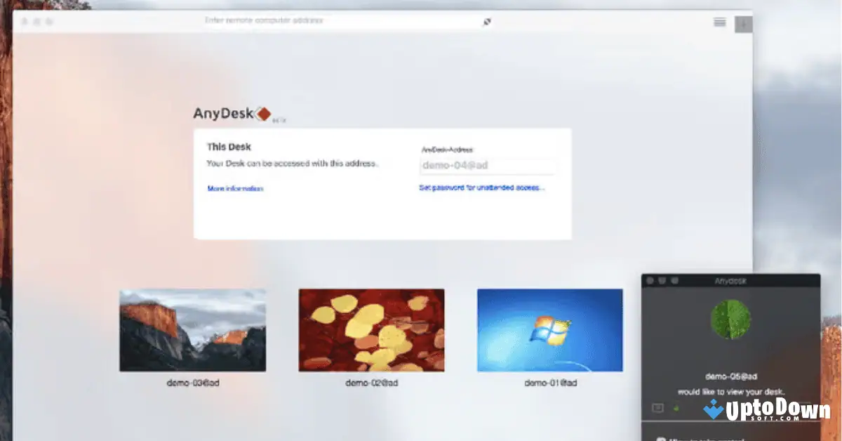 AnyDesk for Mac Download (2025 Latest) screenshot 2
