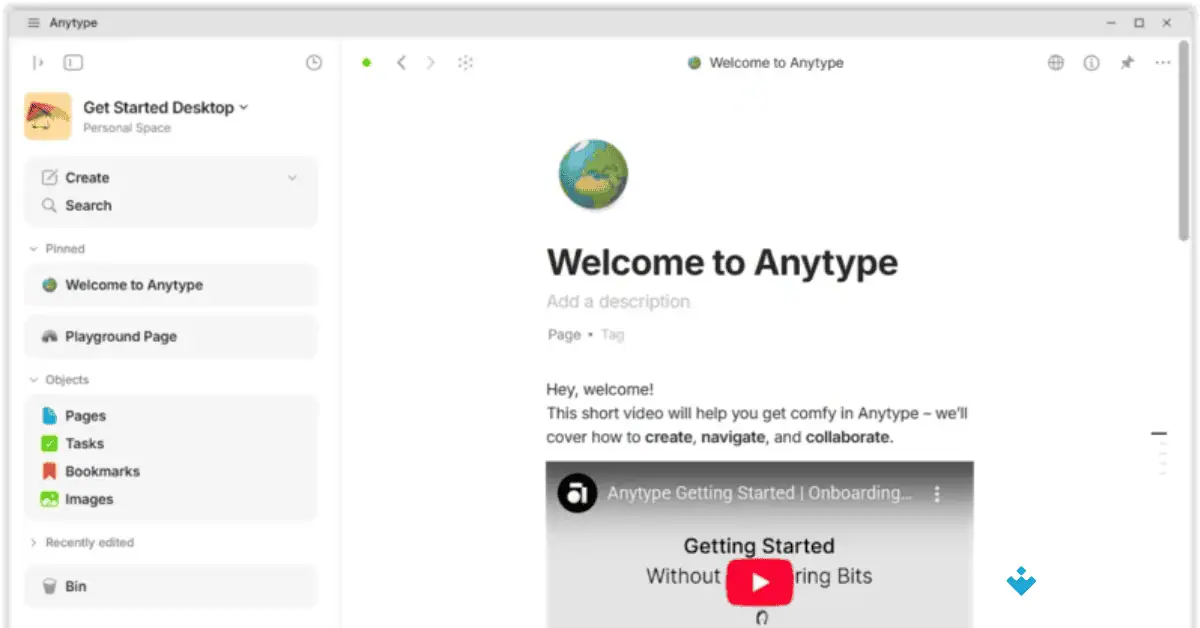 Anytype Download for Mac Uptodown 2026 screenshot 2