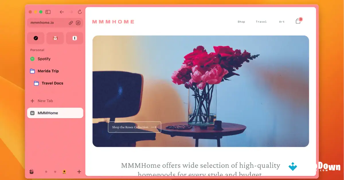 Arc Browser for Mac Download Uptodown 2026 screenshot 1