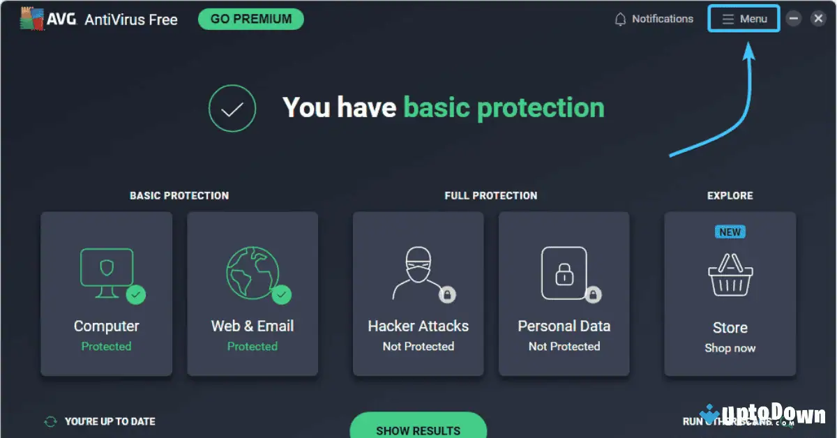 AVG AntiVirus Free (64-bit) Download (2025 Latest) screenshot 1