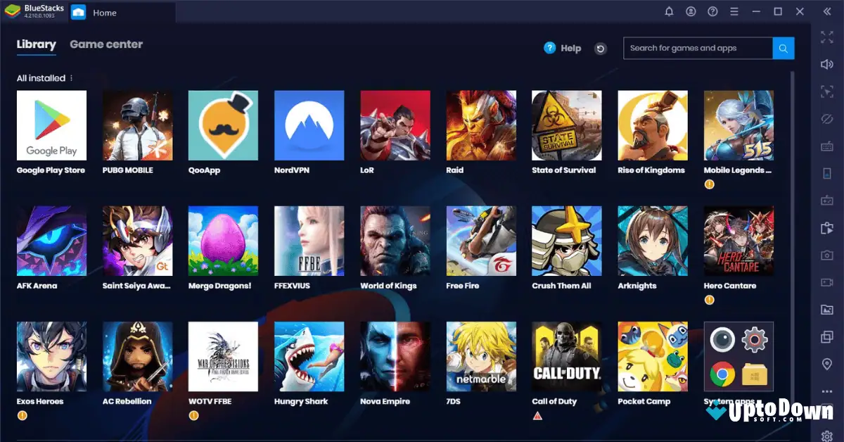 BlueStacks Download (2025 Latest) for Win 11/10 screenshot 1