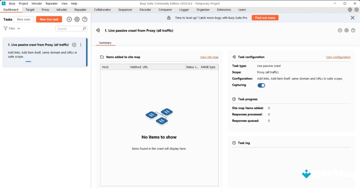 Burp Suite Community Edition for Mac Uptodown 2026 screenshot 1