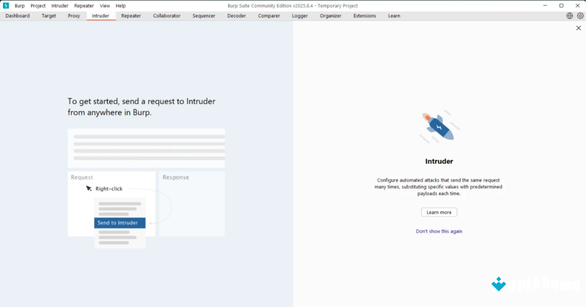 Burp Suite Community Edition for Mac Uptodown 2026 screenshot 3