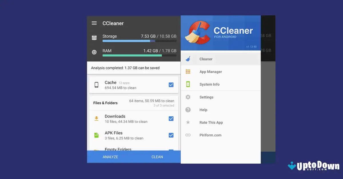 CCleaner Pro APK Uptodown Free Download screenshot 1
