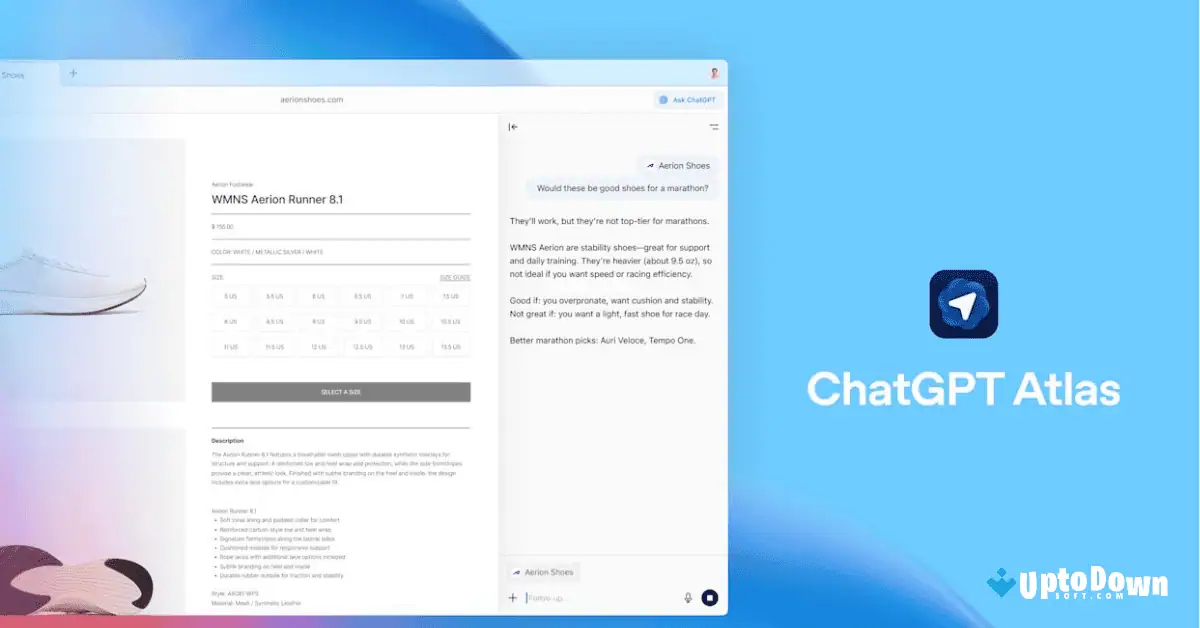 ChatGPT Atlas for Mac Download (2025 Latest) screenshot 2