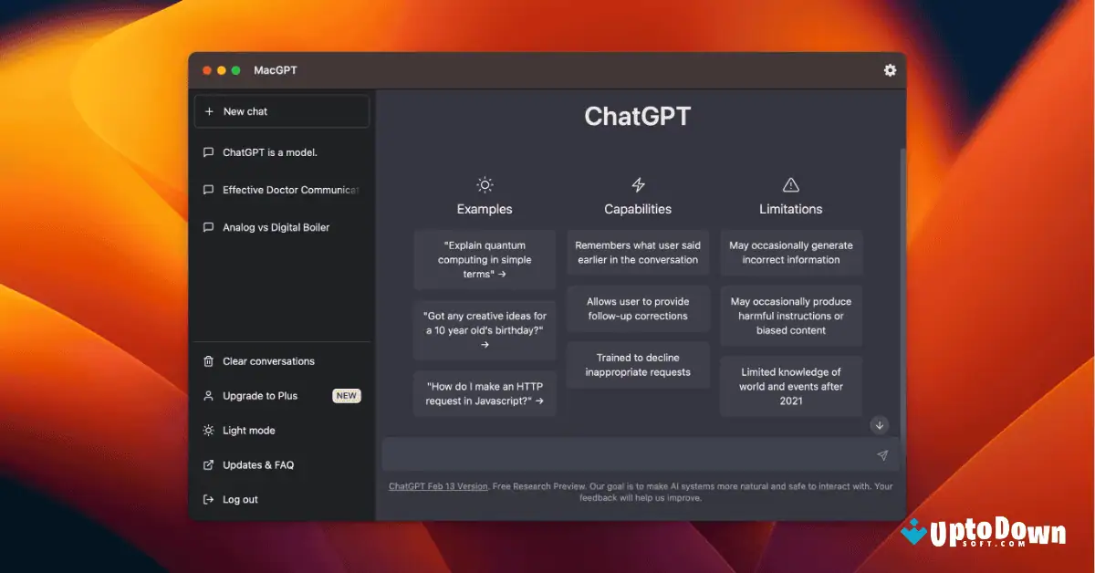 ChatGPT for Mac Download (2025 Latest) screenshot 1