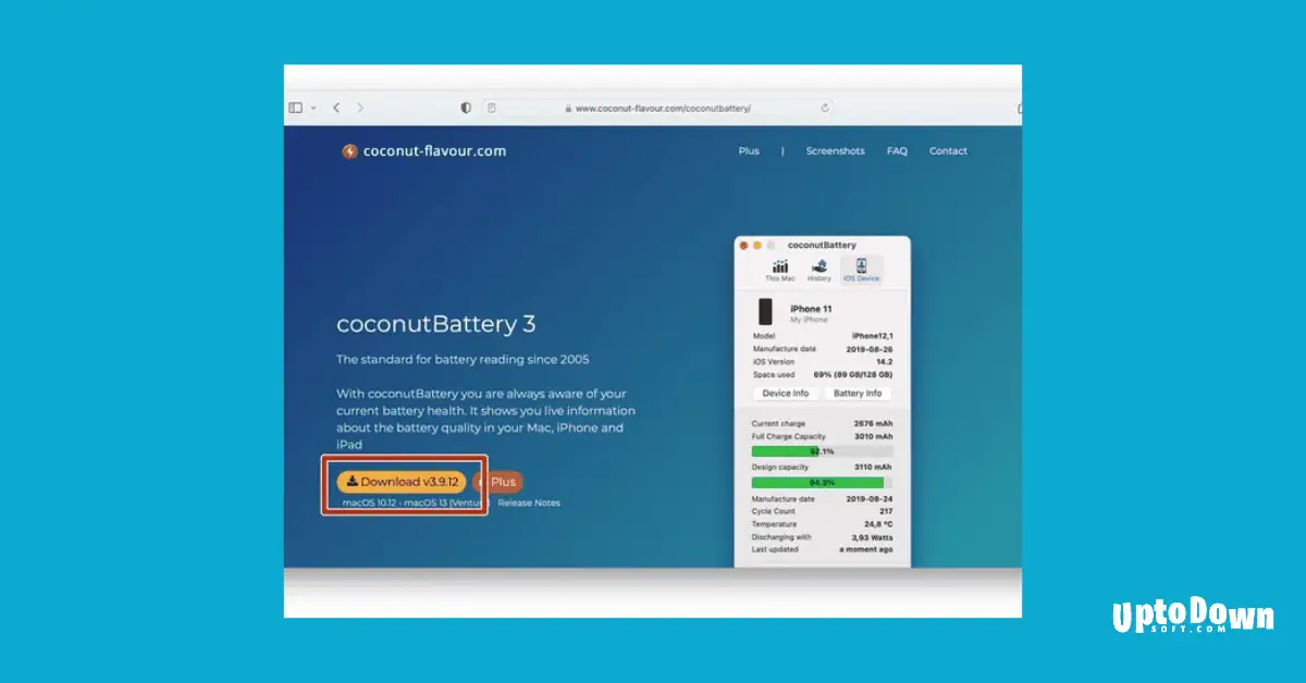 CoconutBattery for Mac Download (2025 Latest) screenshot 3