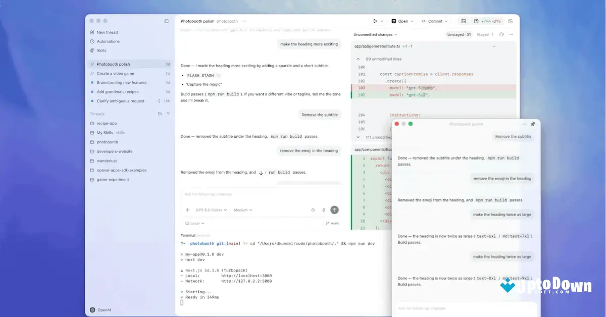Codex for Mac Download Uptodown 2026 screenshot 3