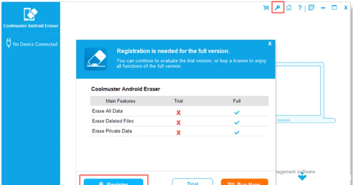 Coolmuster Android Eraser for Mac Download (2026 Latest) screenshot 2