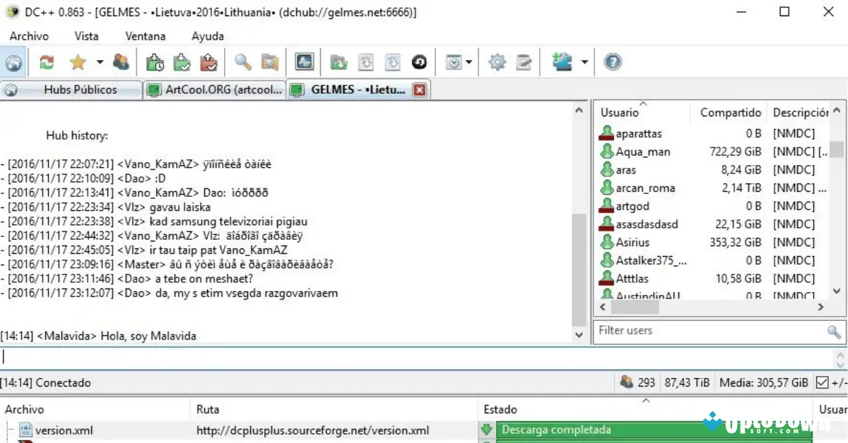 DC++ Download (2025 Latest) screenshot 3