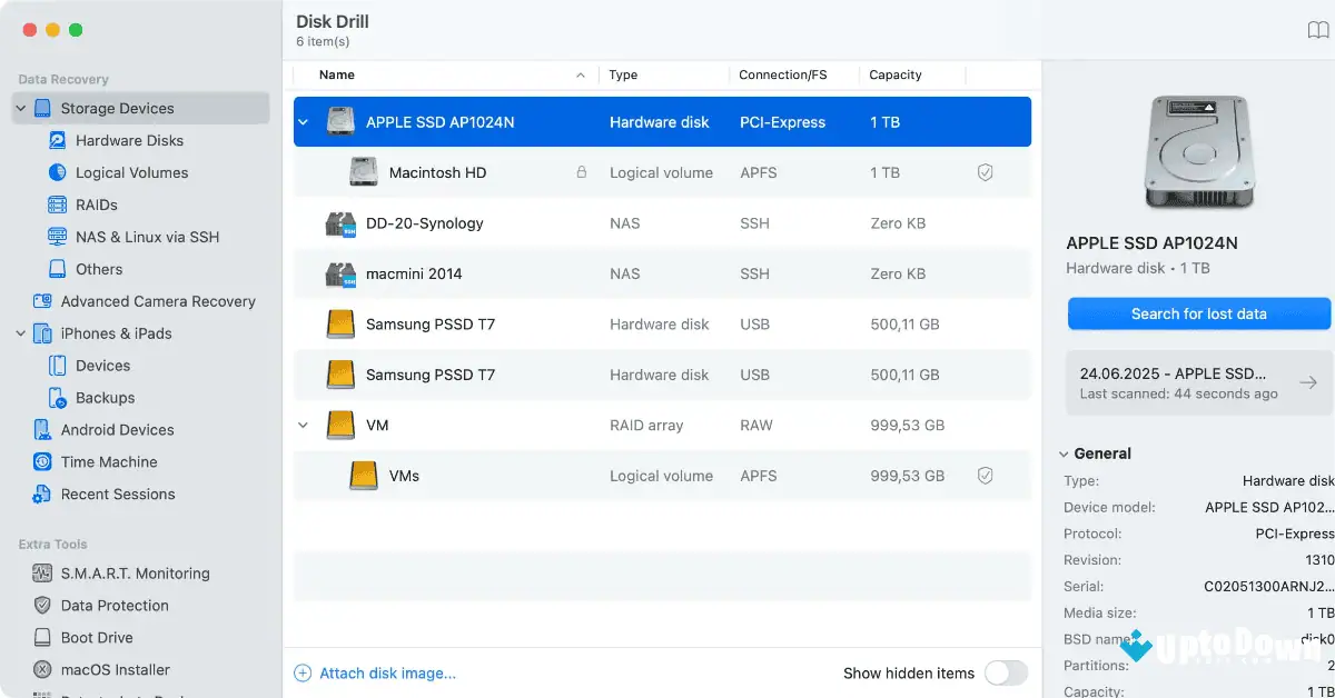 Disk Drill for Mac Download Uptodown 2026 screenshot 1