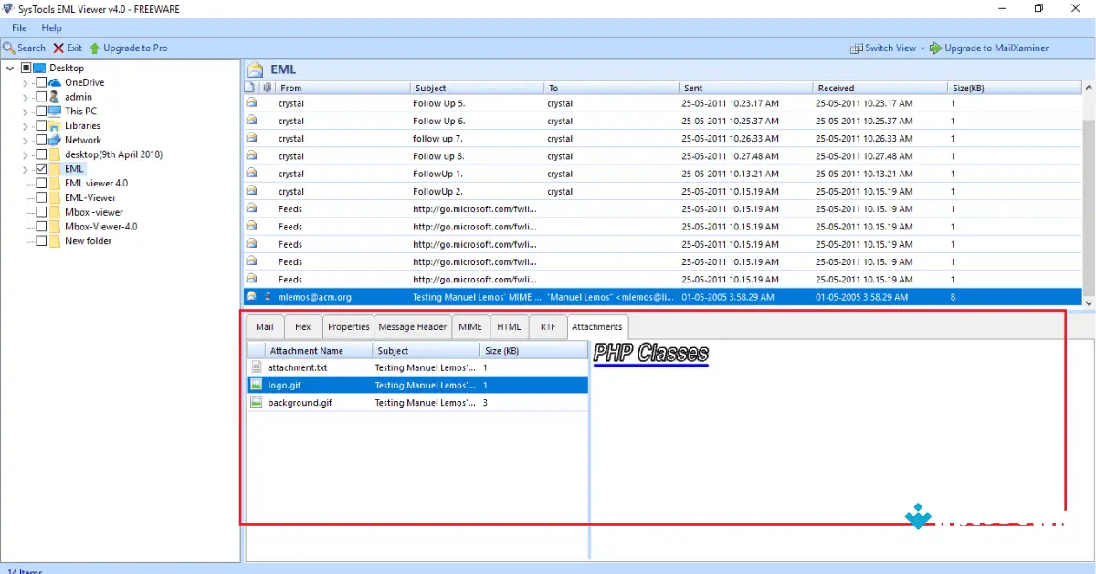 EML Editor Free Download Uptodown screenshot 1