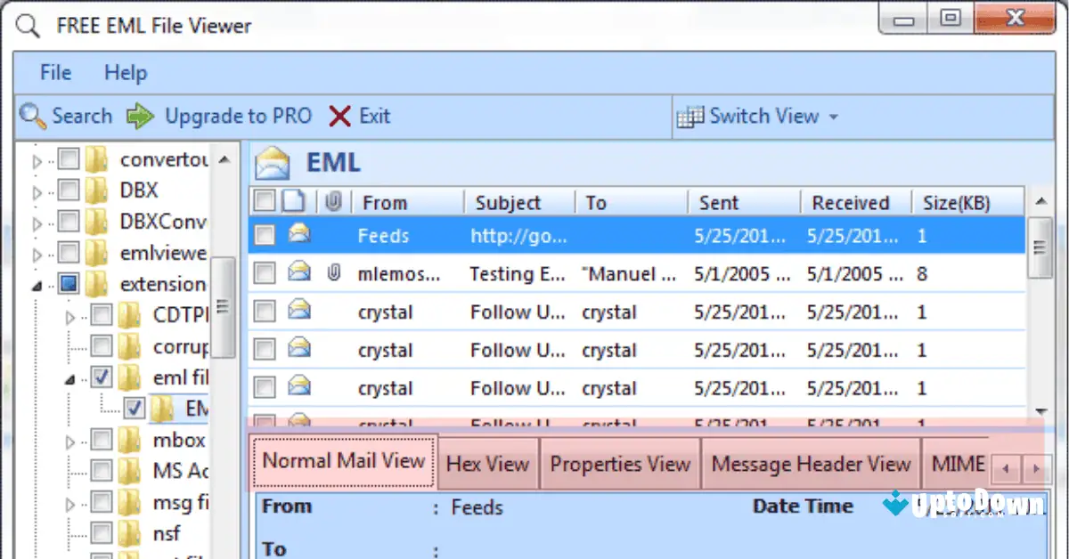 EML File Viewer Download Uptodown Free 2026 screenshot 2