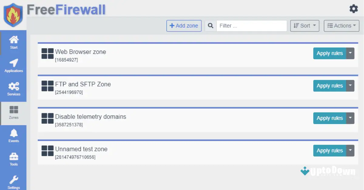 Firewall Download for PC Free Uptodown 2026 screenshot 3