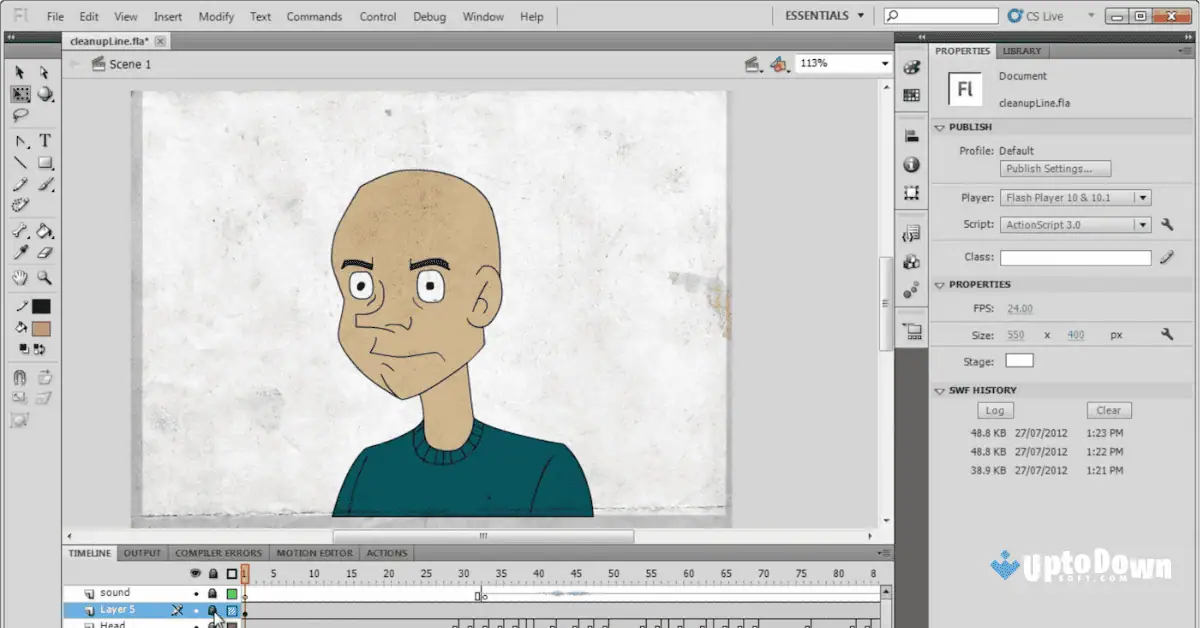 Flash Animation Download Free from Uptodown screenshot 2