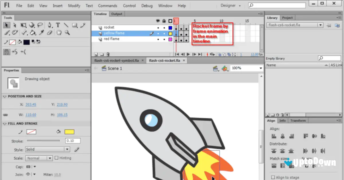Flash Animation Download Free from Uptodown screenshot 3