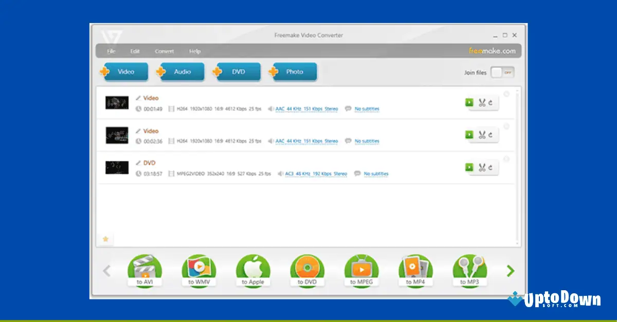 Freemake Video Converter Download (2025 Latest) screenshot 1