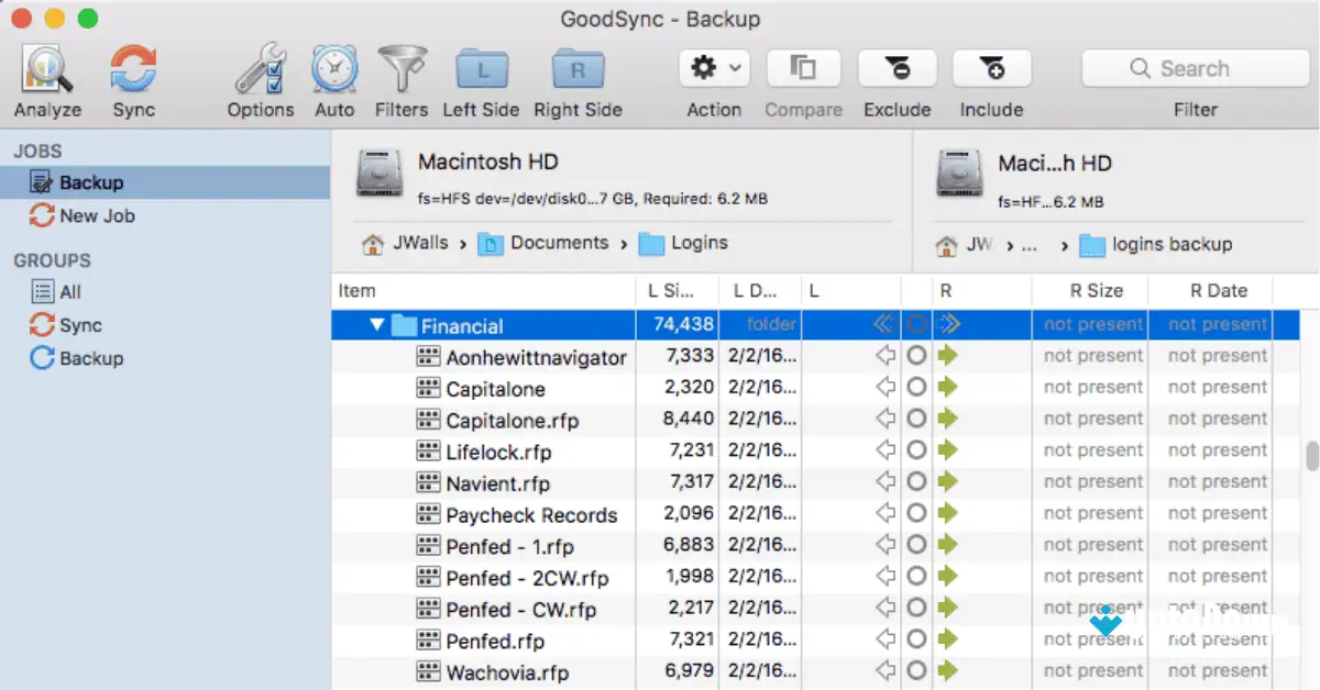 GoodSync for Mac Uptodown Free Download 2026 screenshot 3