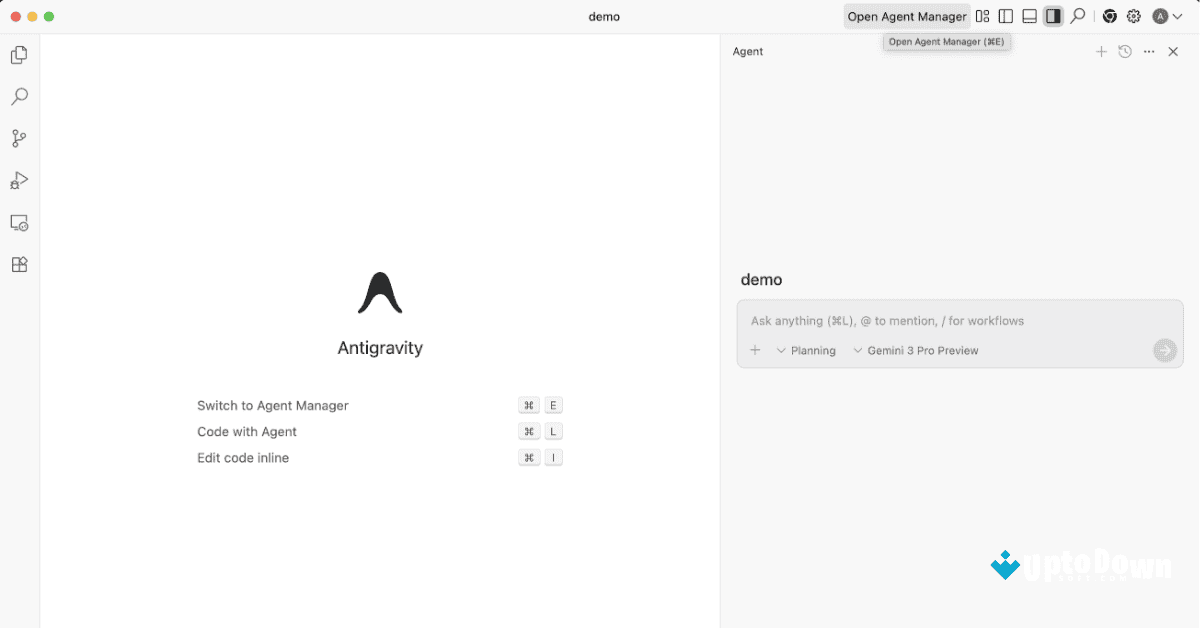 Google Antigravity for Mac Uptodown Free Download screenshot 2