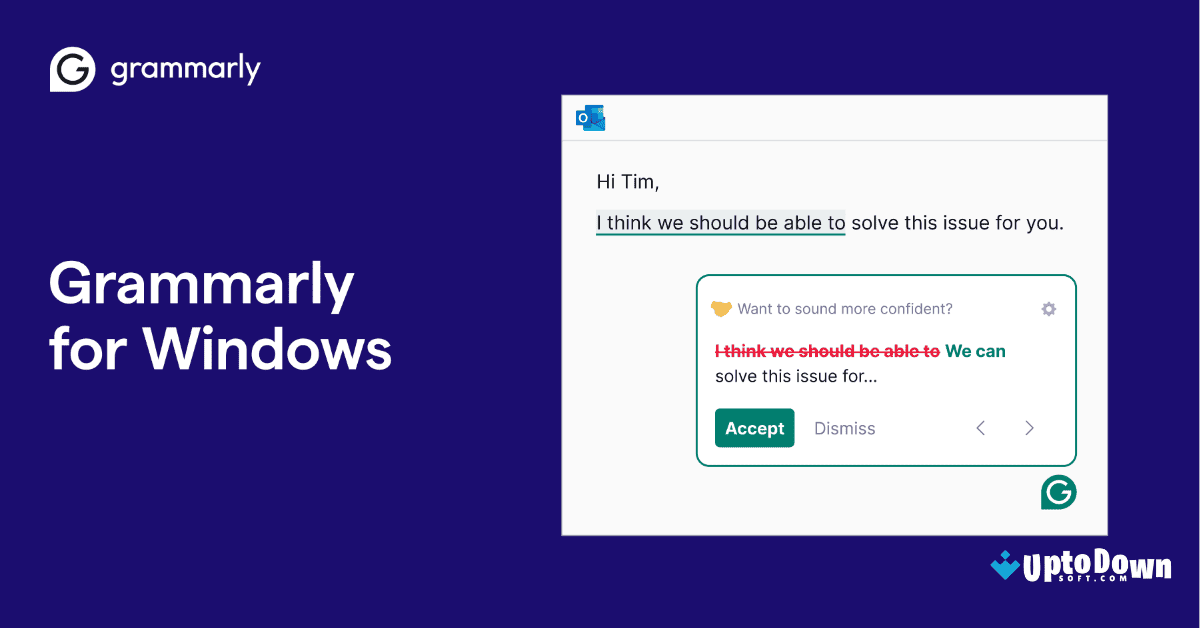 Download Grammarly for Windows Uptodown screenshot 1