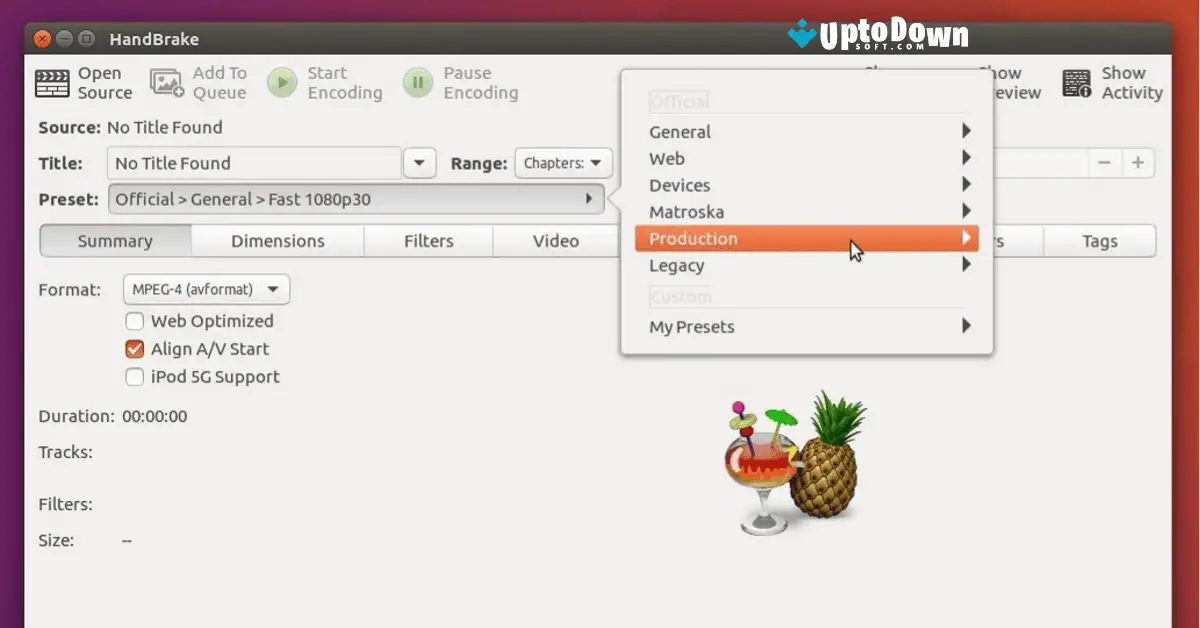 HandBrake Download (2025 Latest) screenshot 1