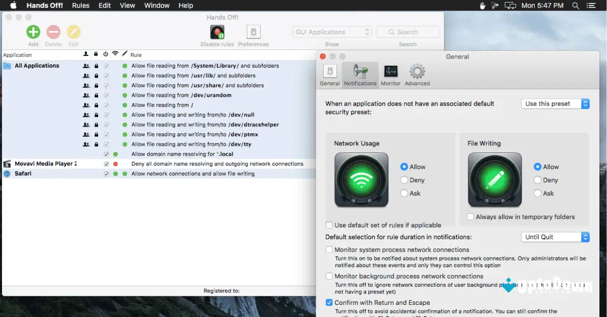 Hands Off for Mac Free Download Uptodown screenshot 2