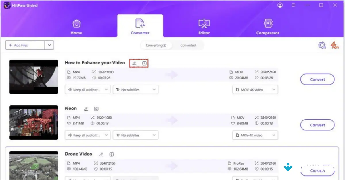 HitPaw Univd Video Converter Download (2025 Latest) screenshot 2
