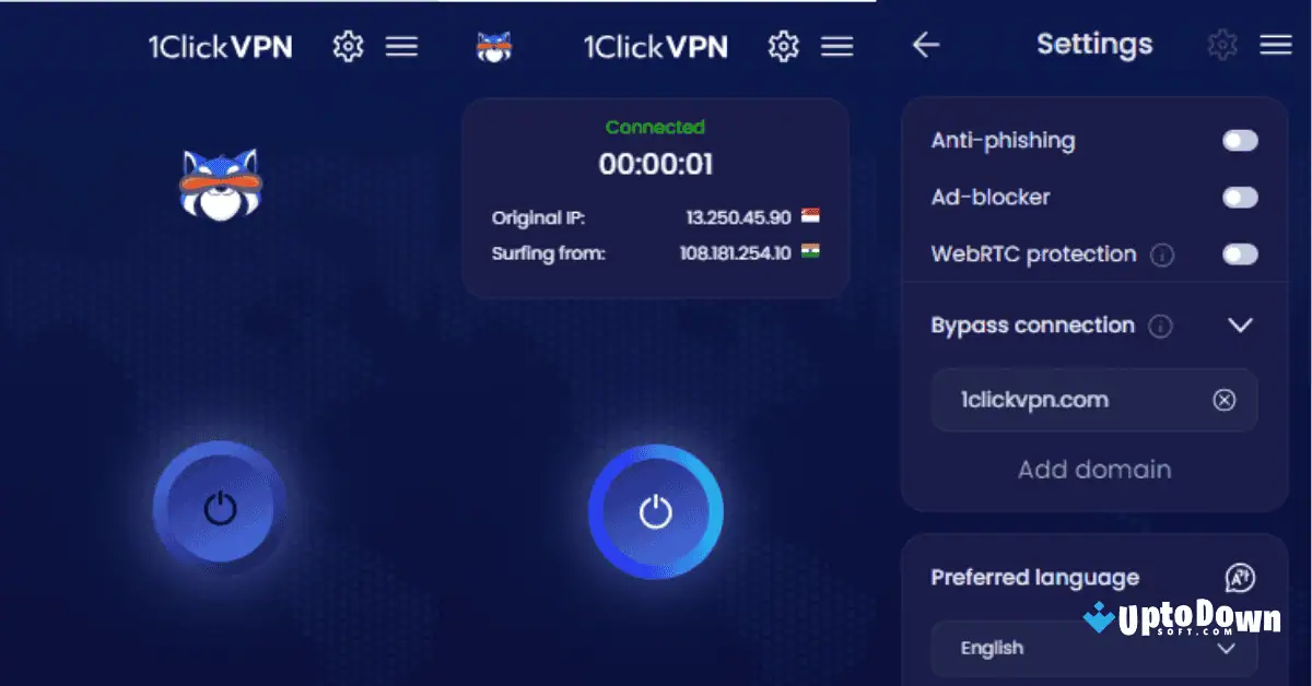 Indian VPN for PC Uptodown Free Download 2026 screenshot 2