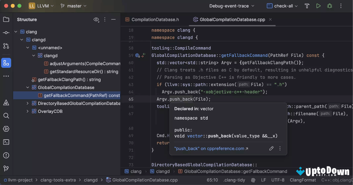 Download JetBrains CLion 2023 for macOSX From Uptodown screenshot 3