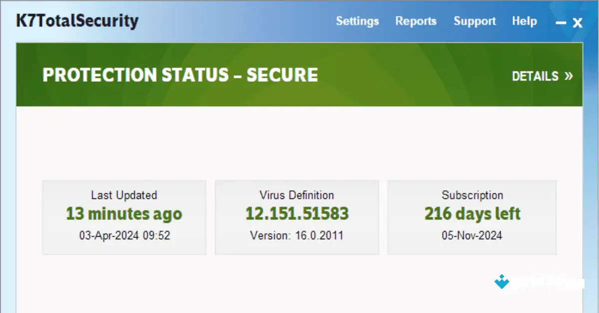 K7 Total Security Download for Windows 7 64 bit Uptodown screenshot 3