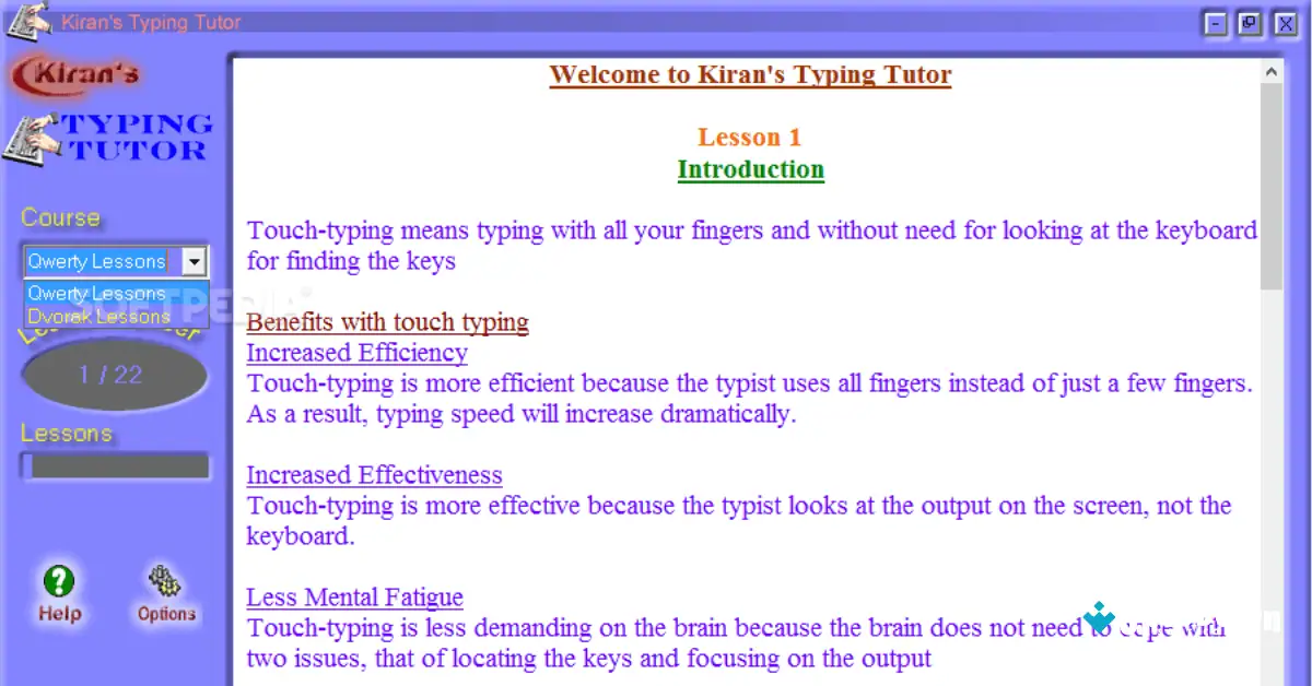 Kirans Typing Master Uptodown Download 2026 screenshot 3