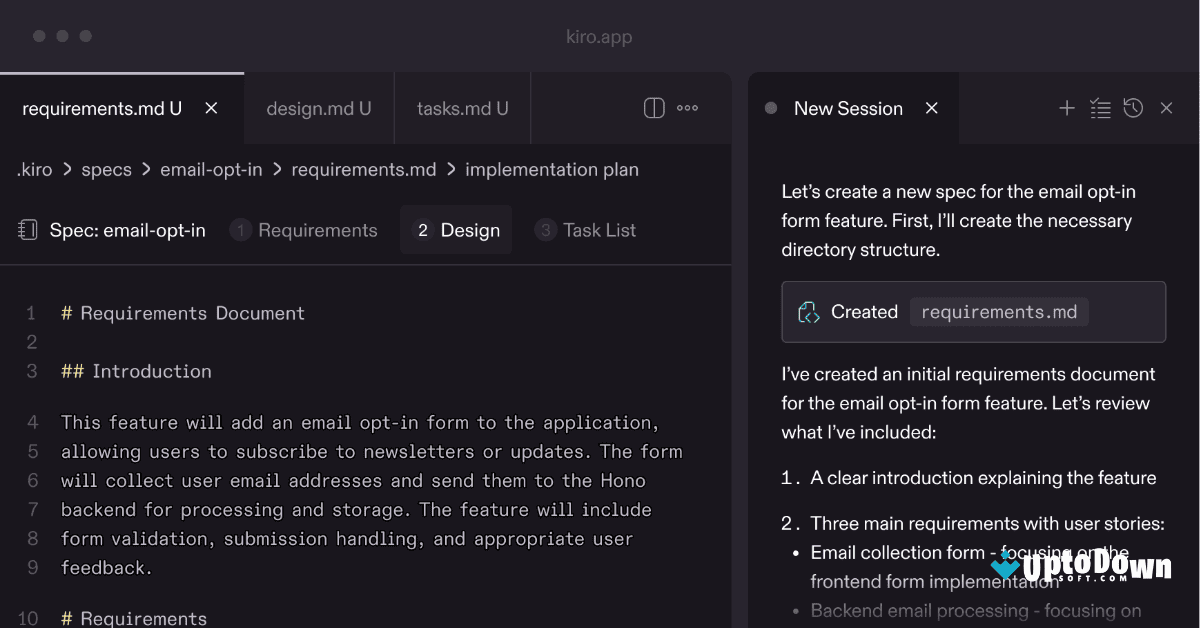Kiro for Mac Uptodown Free Download 2026 screenshot 3