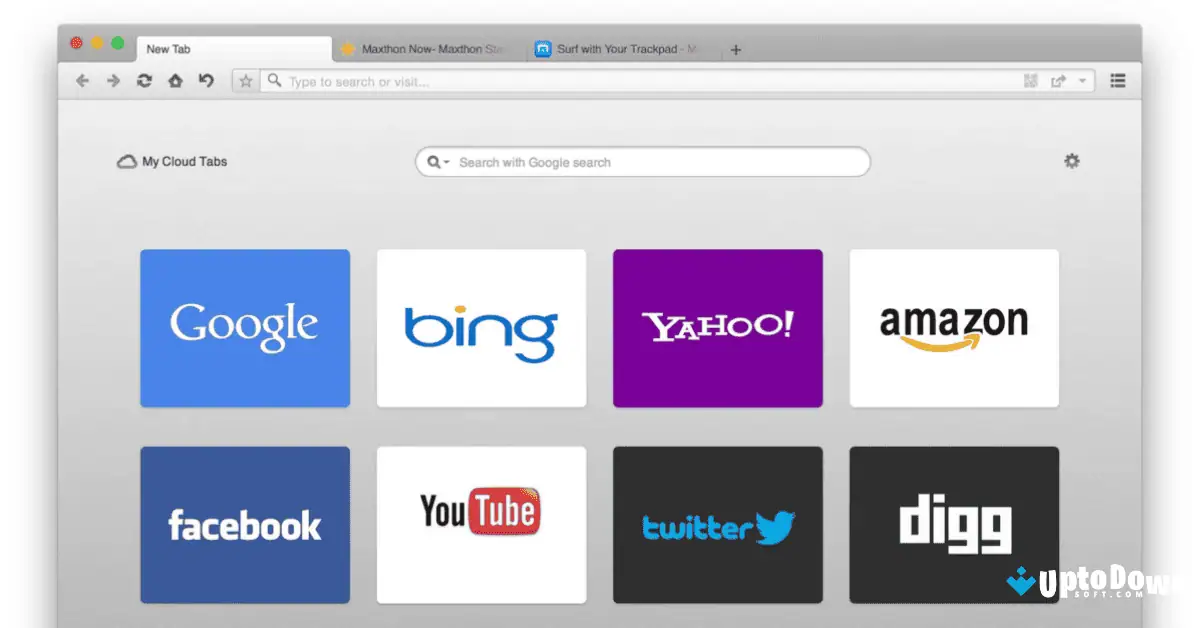 Maxthon for Mac Download Uptodown 2026 screenshot 1