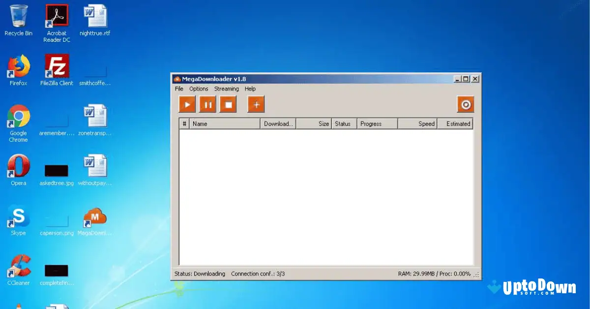 MegaDownloader Download for Free Uptodown 2026 screenshot 1