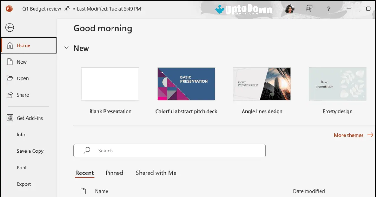 Microsoft PowerPoint Download (2025 Latest) for Win 11/10 screenshot 1