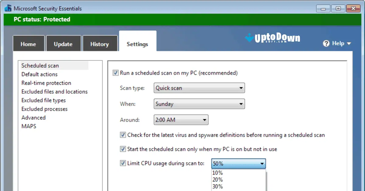 Microsoft Security Essentials (32-bit) Download (2025 Latest) screenshot 2