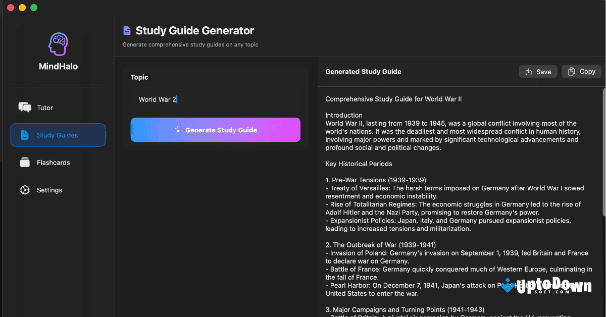 MindHalo for Mac Uptodown Free Download screenshot 3