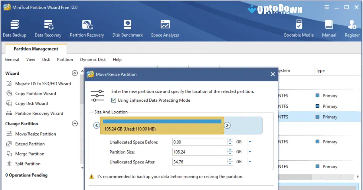 MiniTool Partition Wizard Free Download (2025 Latest) screenshot 2