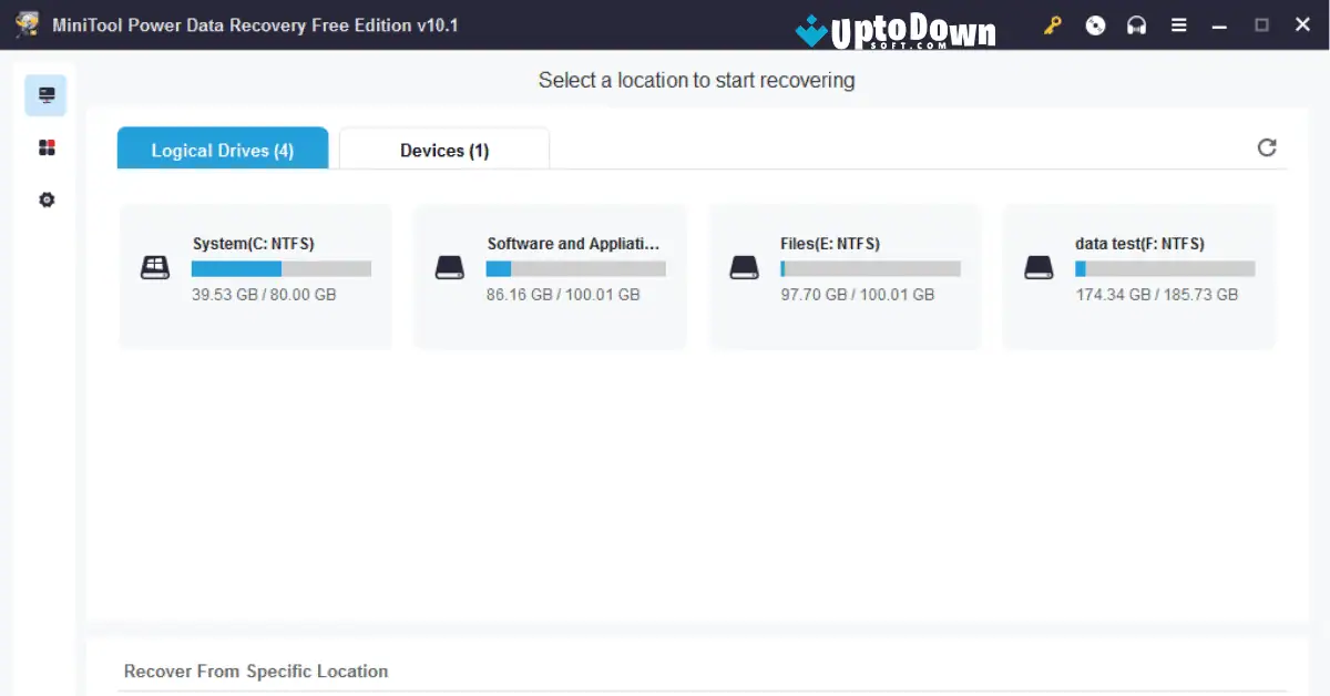 MiniTool Power Data Recovery Free Download (2025 Latest) screenshot 1