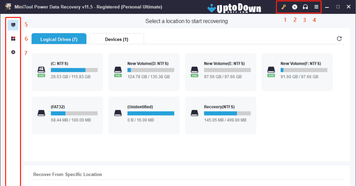 MiniTool Power Data Recovery Free Download (2025 Latest) screenshot 2