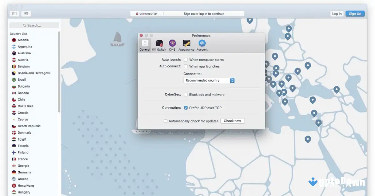 NordVPN for Mac Download (2025 Latest) screenshot 1
