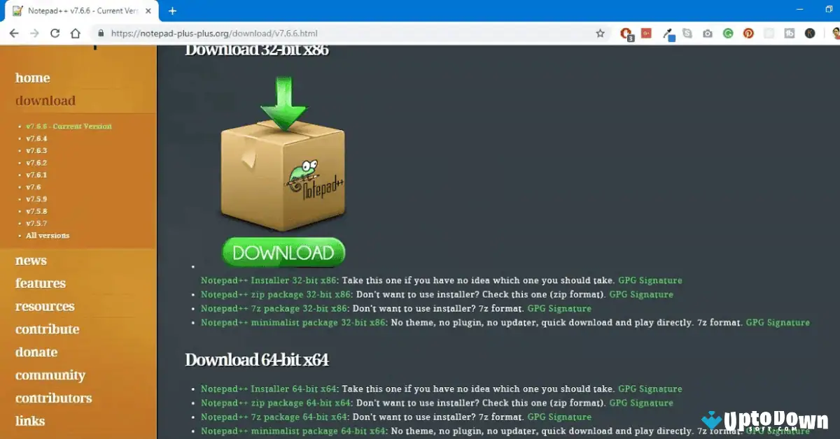 Notepad++ (32-bit) Download (2025 Latest) screenshot 2