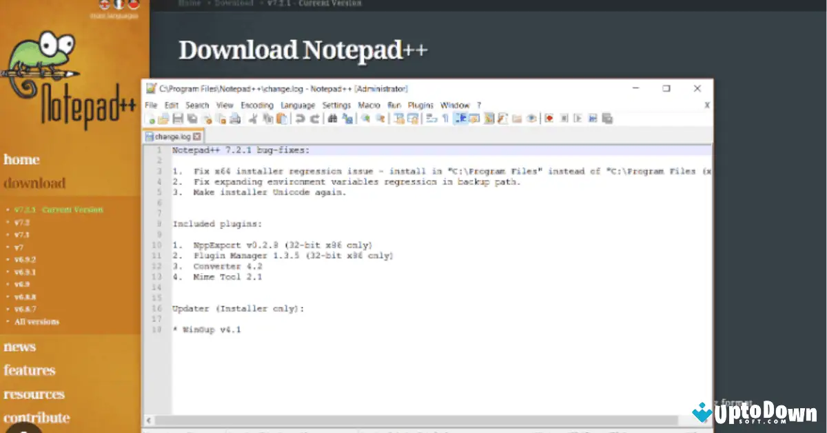 Notepad++ (32-bit) Download (2025 Latest) screenshot 3